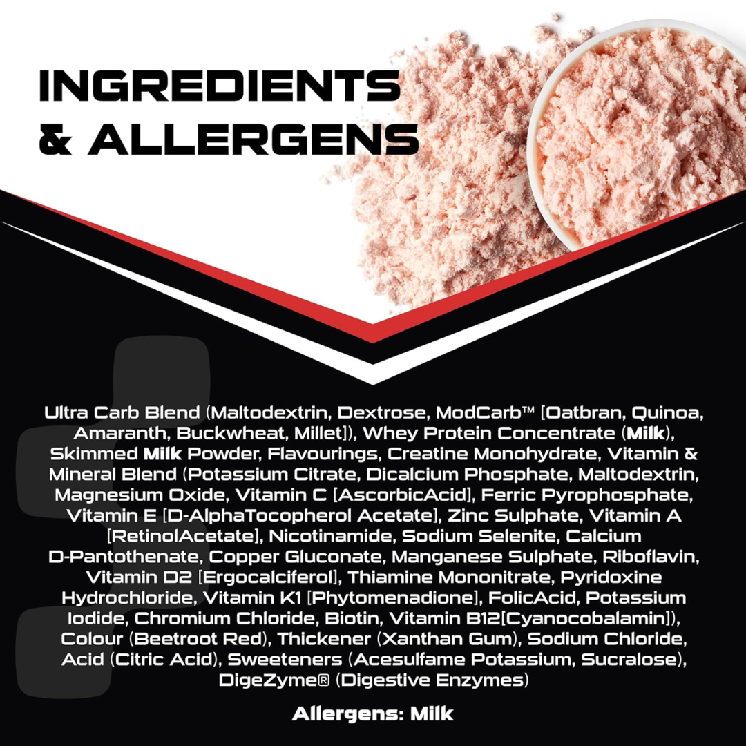 SCI-MX Ultra Mass XL 4kg Strawberry