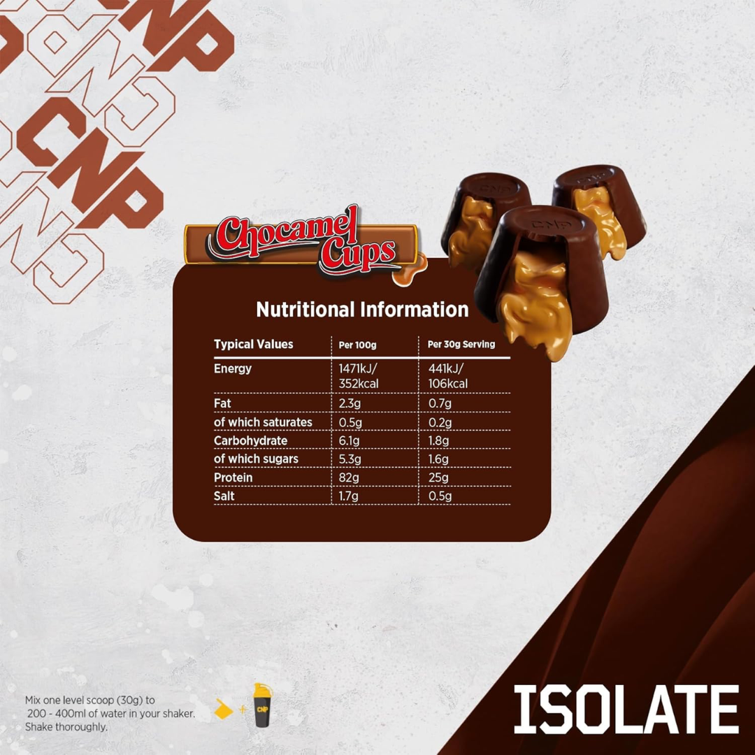 CNP Isolate 1.8kg Chocamel Cups
