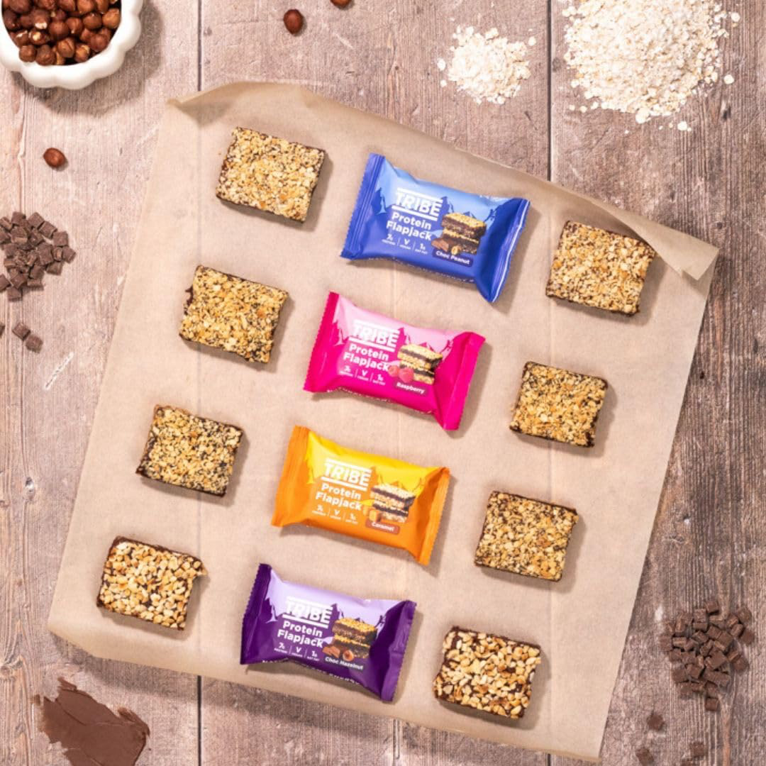 Tribe Protein Flapjack 12x50g Caramel