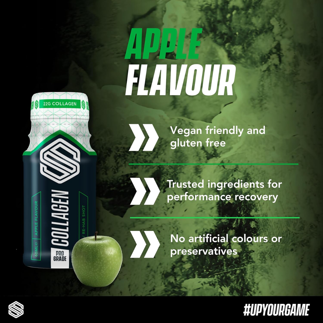 Soccer Supplement Collagen Shot 12x60ml Apple