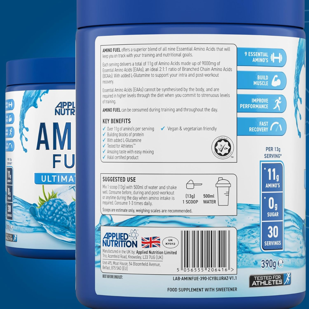 Applied Nutrition Amino Fuel EAA 390g Blue Raz