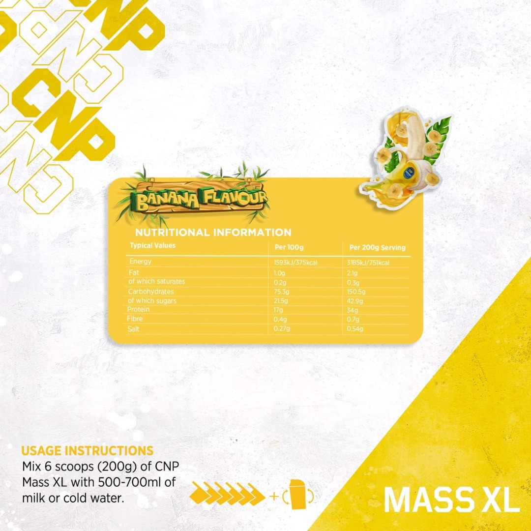 CNP Mass XL 4.8kg Banana