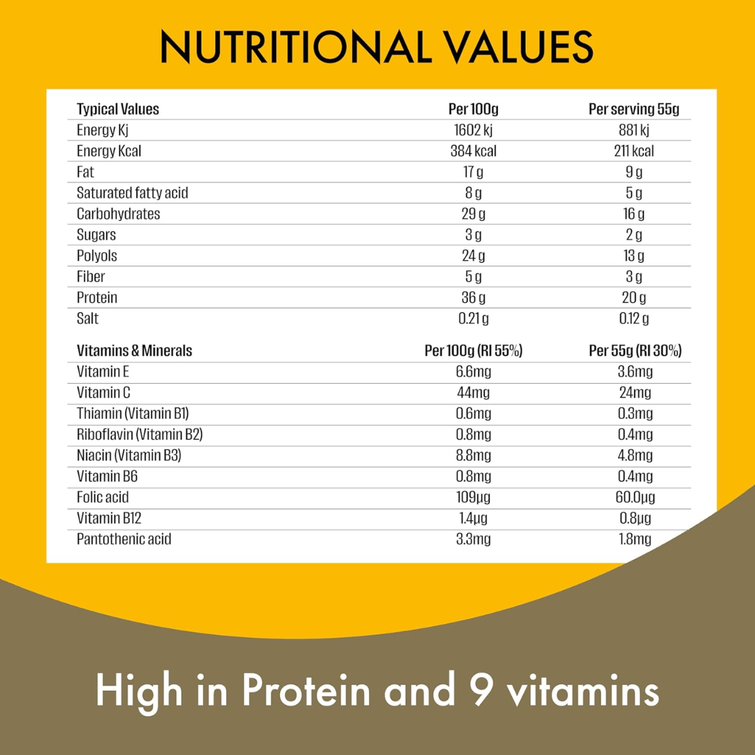 Fulfil Nutrition Vitamin & Protein Bar 15x55g Hazelnut Whip