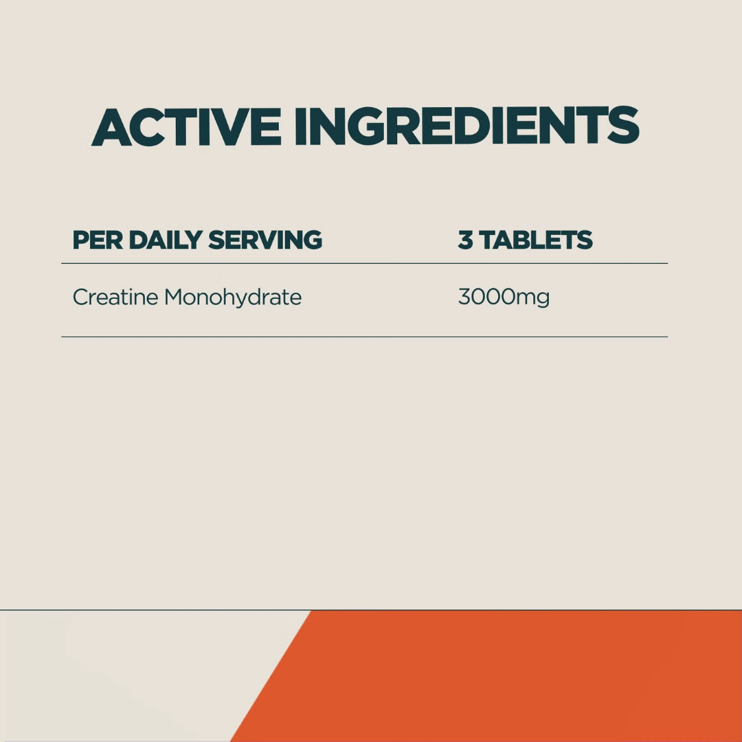 MyProtein Creatine Tablets 180 Caps Unflavoured