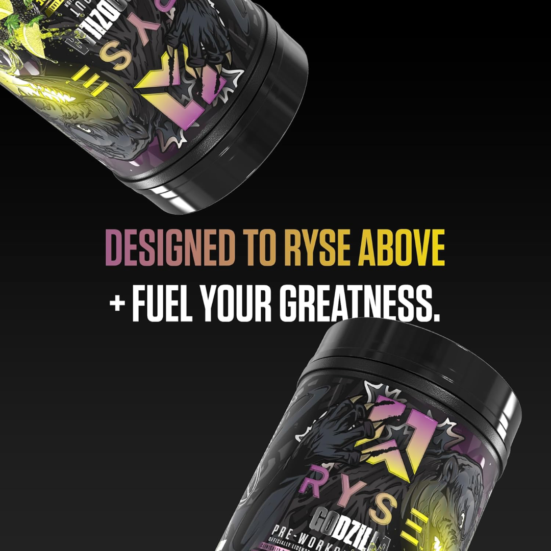 RYSE Godzilla Pre-Workout 792g Godzilla Blackberry Lemonade