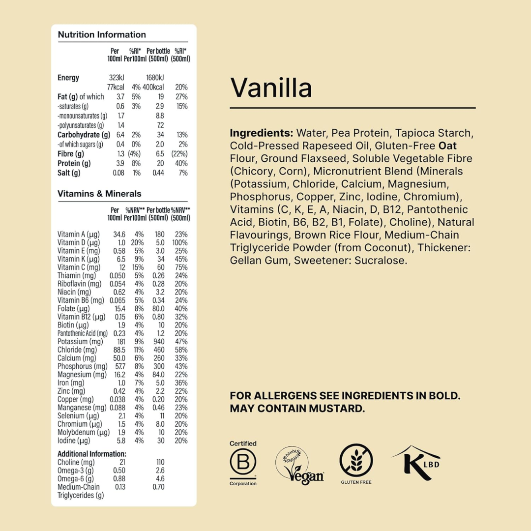 Huel Ready-to Drink 8x500ml - Vanilla