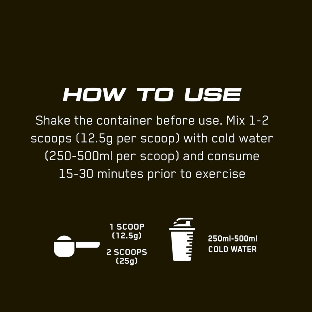Applied Nutrition ABE (All Black Everything) PUMP Pre-Workout 500g Slush Puppie Twisted Citrus