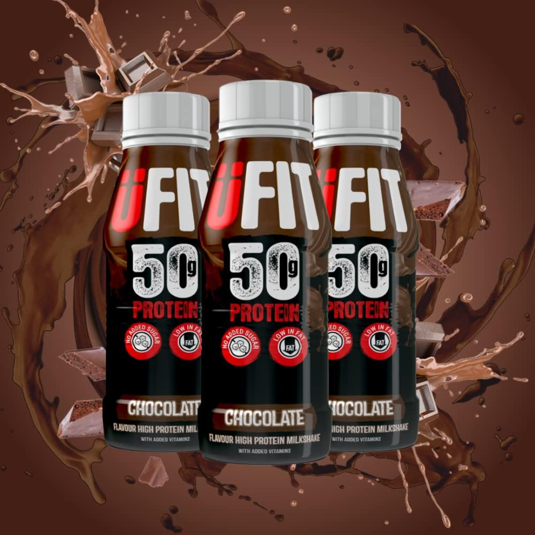 UFIT Protein RTD 8x500ml Chocolate