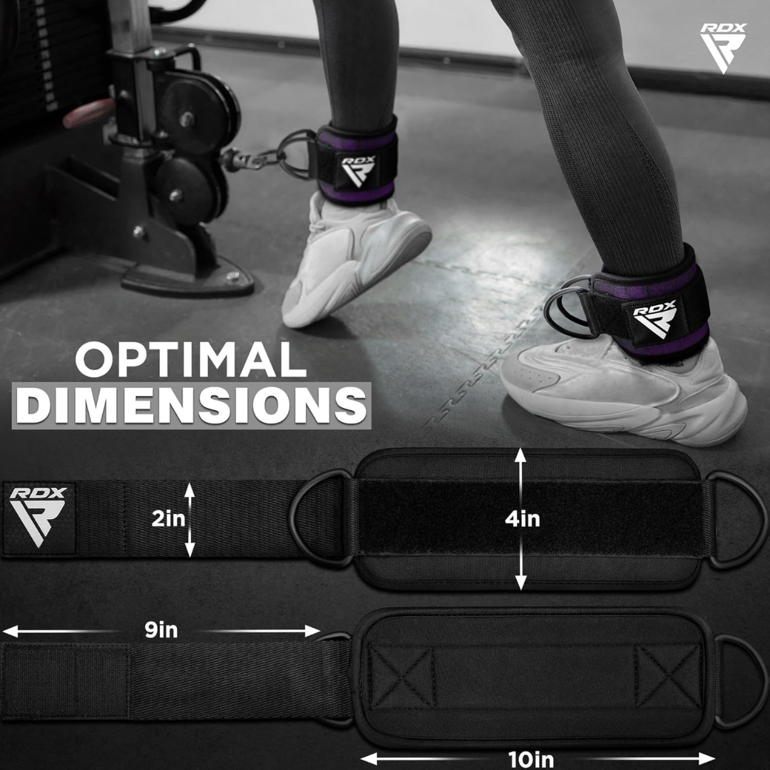 RDX Gym Ankle Pro A4 Single Black