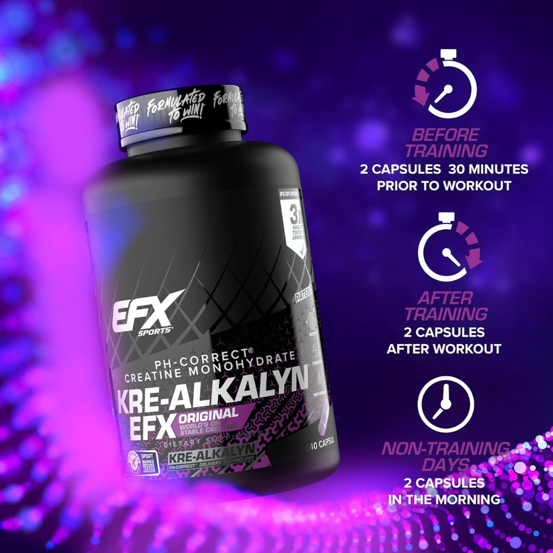 EFX Sports Kre-Alkalyn 240 Caps