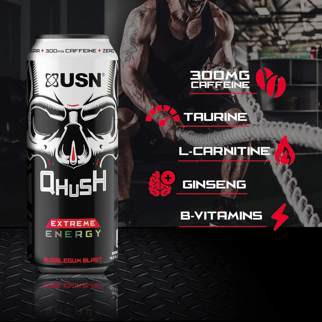 USN QHUSH 12x500ml Original (Bubblegum)