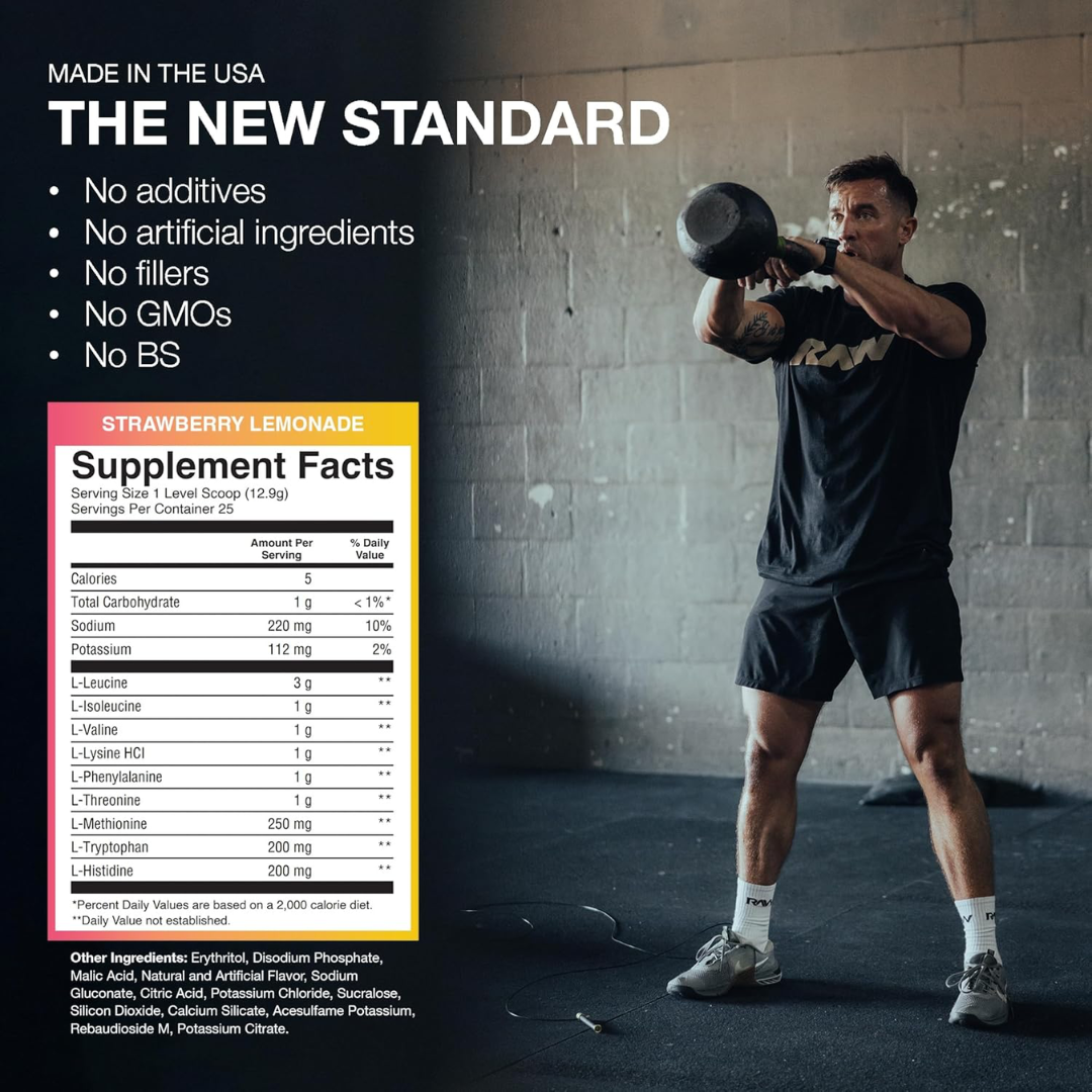 Raw Nutrition EAA 315g Strawberry Lemonade