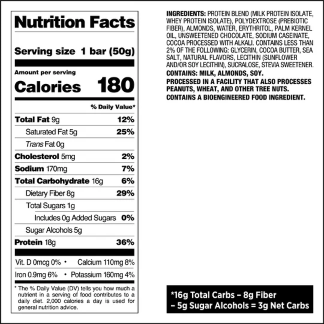 Quest Nutrition 12x50g Dipped Chocolate Chip Cookie Dough