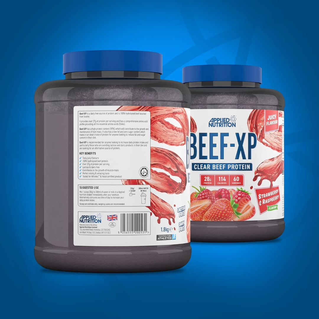 Applied Nutrition Beef XP 150g Strawberry & Raspberry