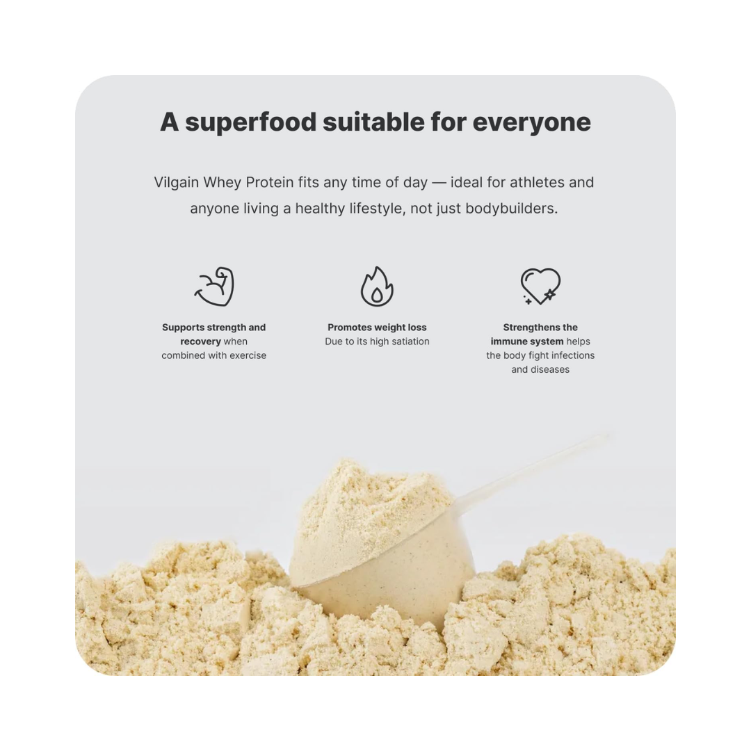 Vilgain Grass-fed Whey Protein 30g Vanilla