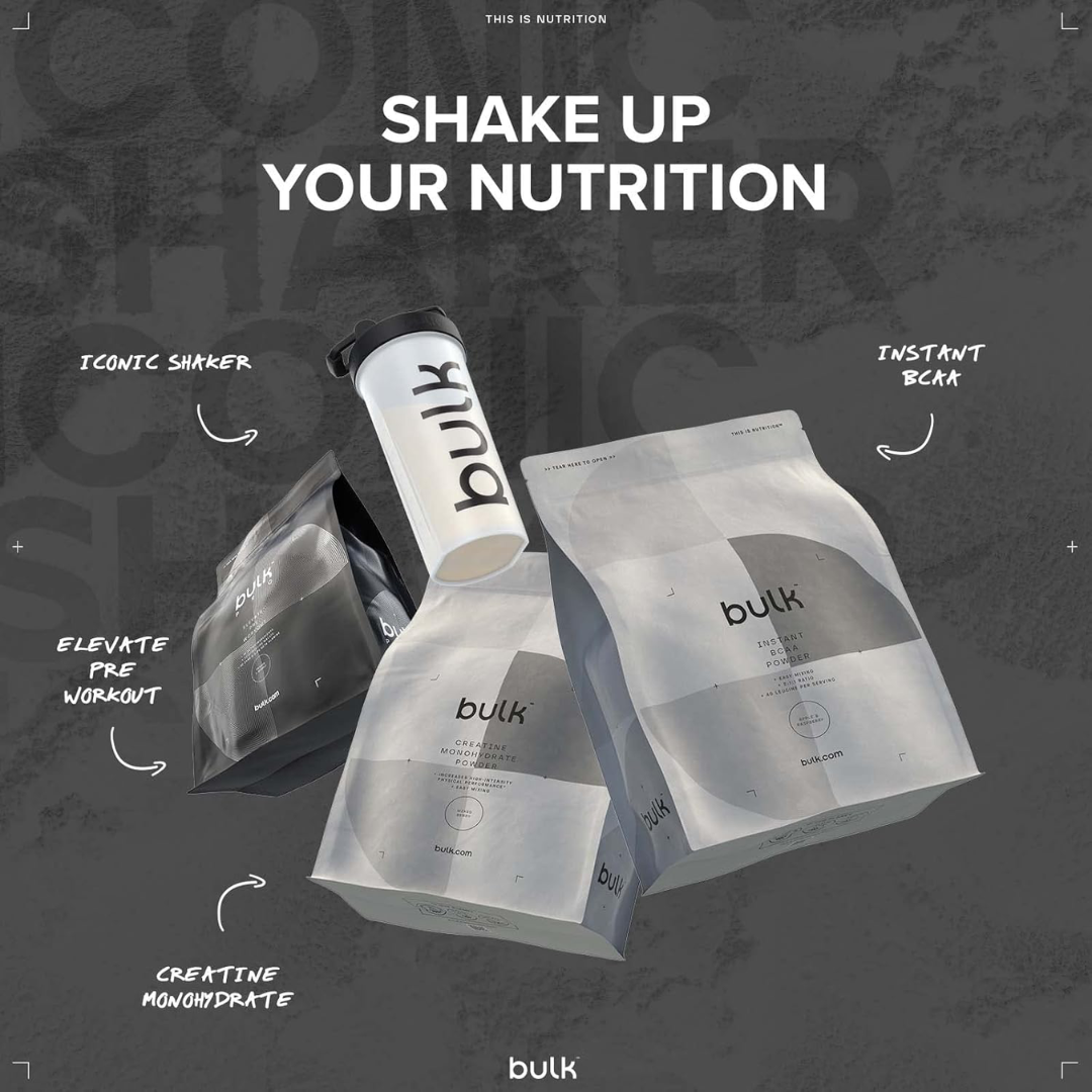 Bulk Iconic Shaker Bottle 750ml Ice White