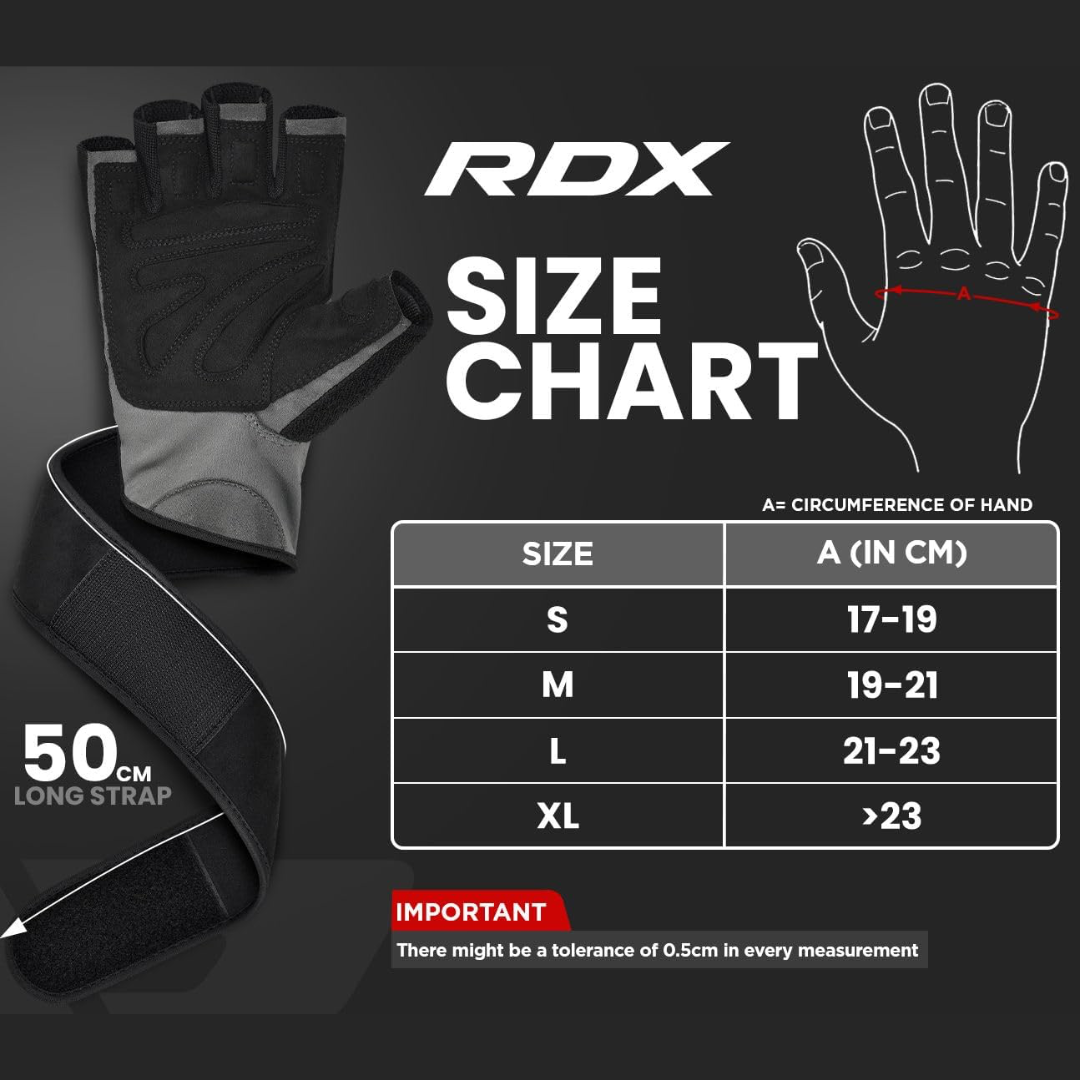 RDX Gym Glove Micro Plus S Grey/Black