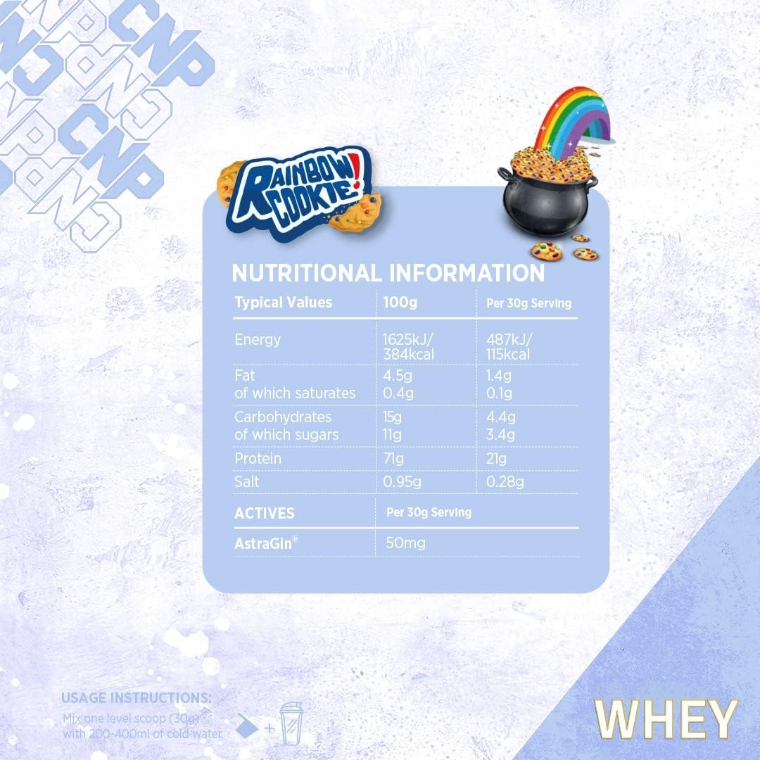 CNP Whey 2kg Rainbow Cookie