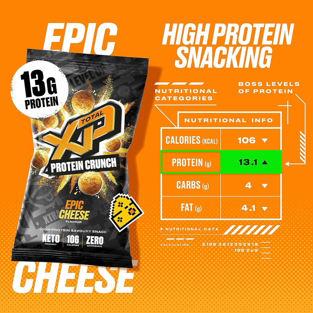 TOTAL XP Protein Crunch 12x26g Epic Cheese