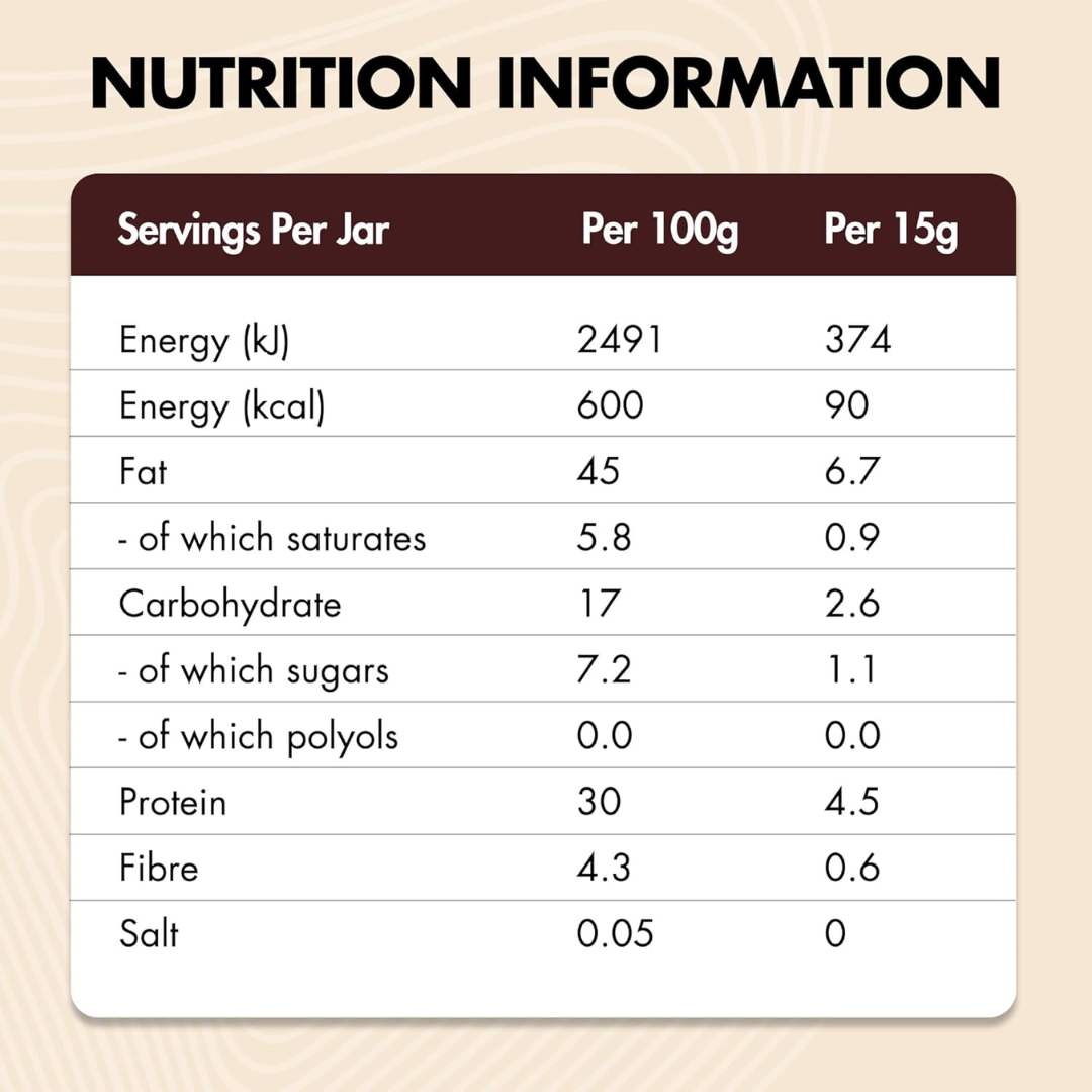 Kayow Nutrition No Added Sugar Protein Peanut Butter 350g Vanilla