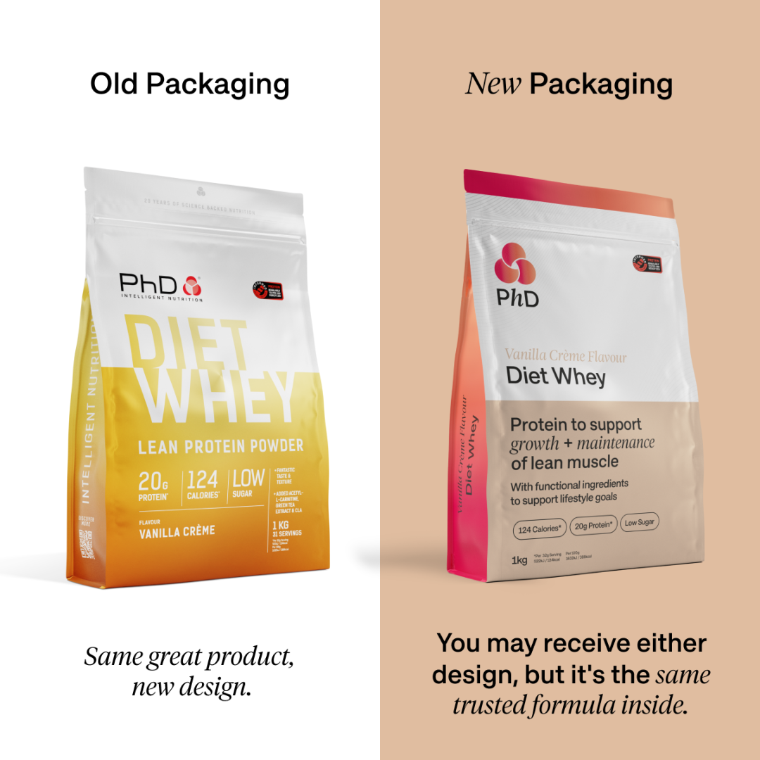 PhD Nutrition Diet Whey 2kg Vanilla Creme