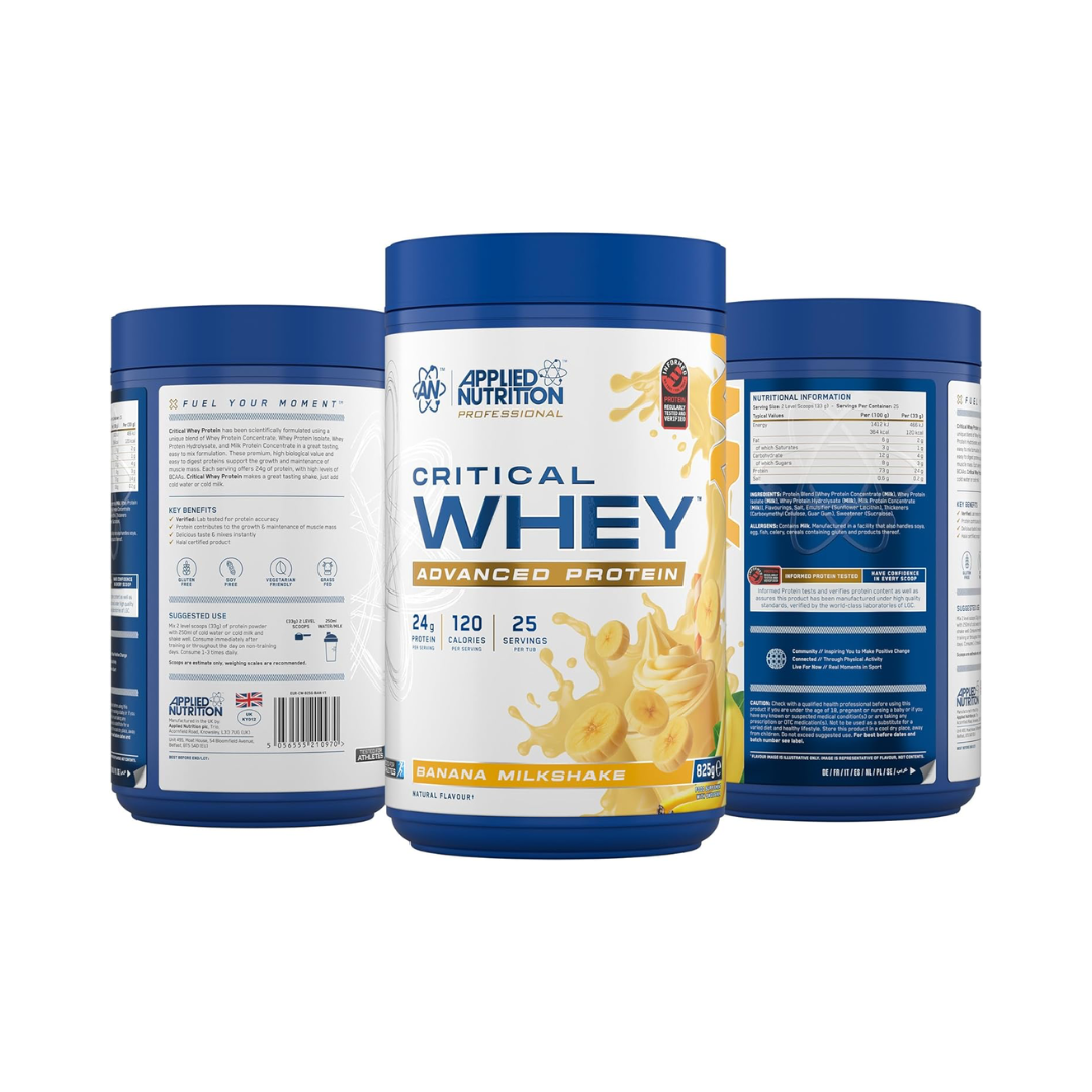 Applied Nutrition Critical Whey 825g Banana