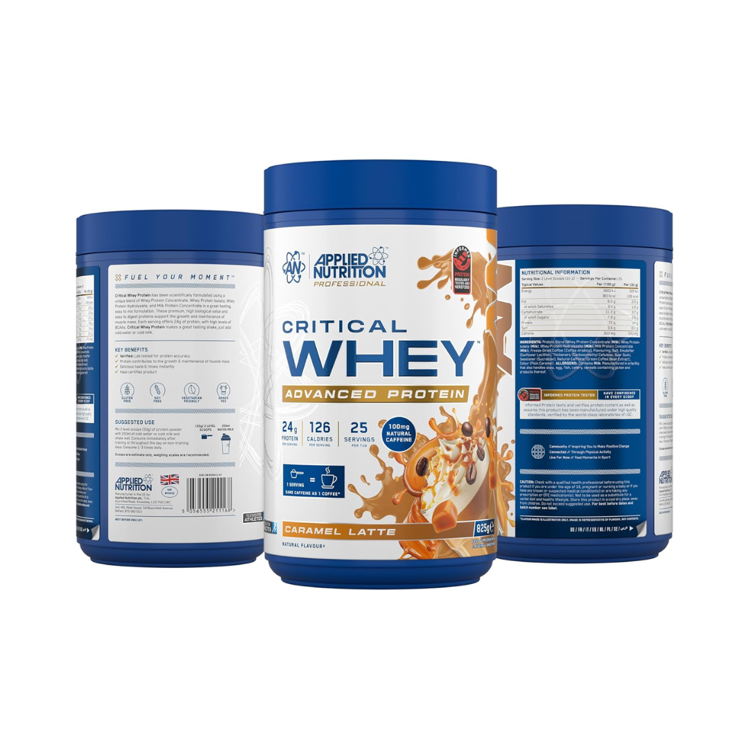 Applied Nutrition Critical Whey 825g Caramel Latte