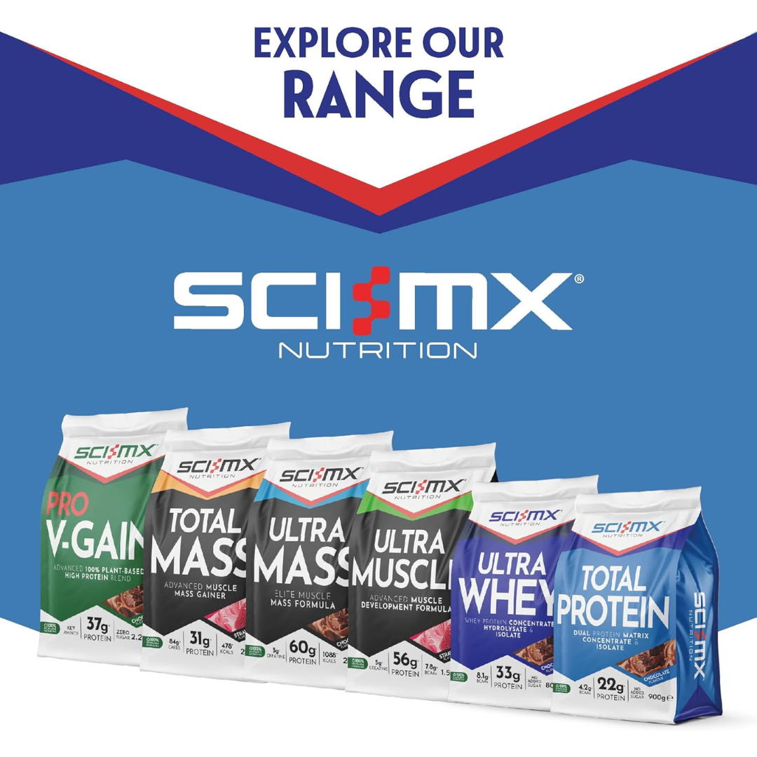 Sci-MX Total Protein 900g Strawberry