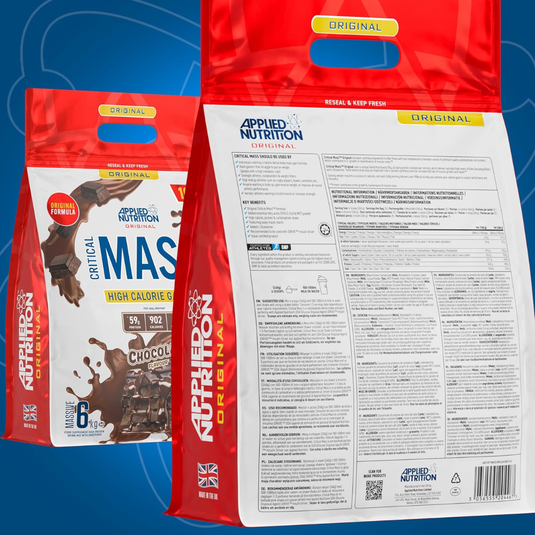 Applied Nutrition Critical Mass Original 6kg Chocolate