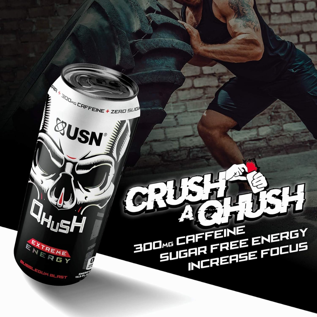 USN QHUSH 12x500ml Original (Bubblegum)