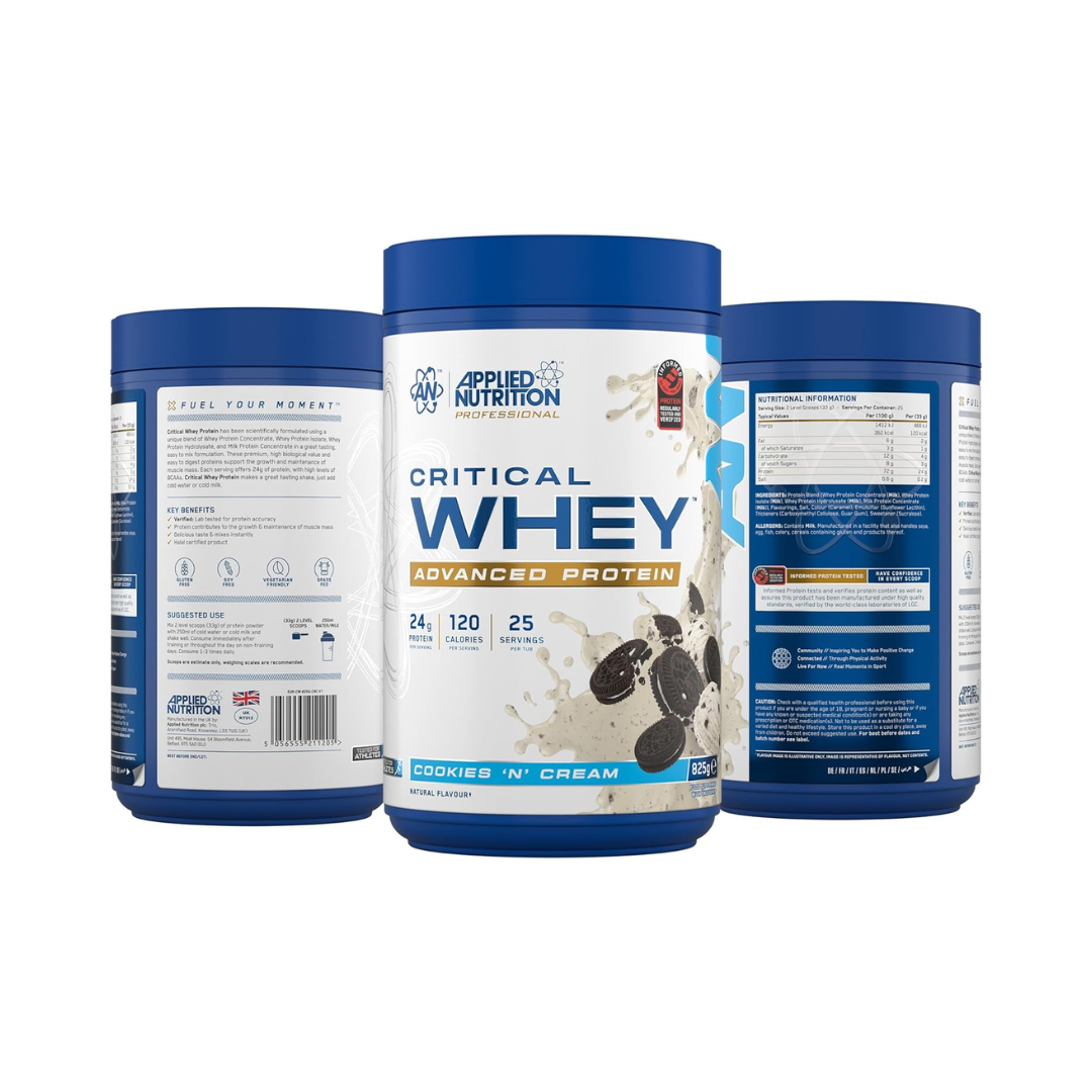 Applied Nutrition Critical Whey 825g Cookies N Cream