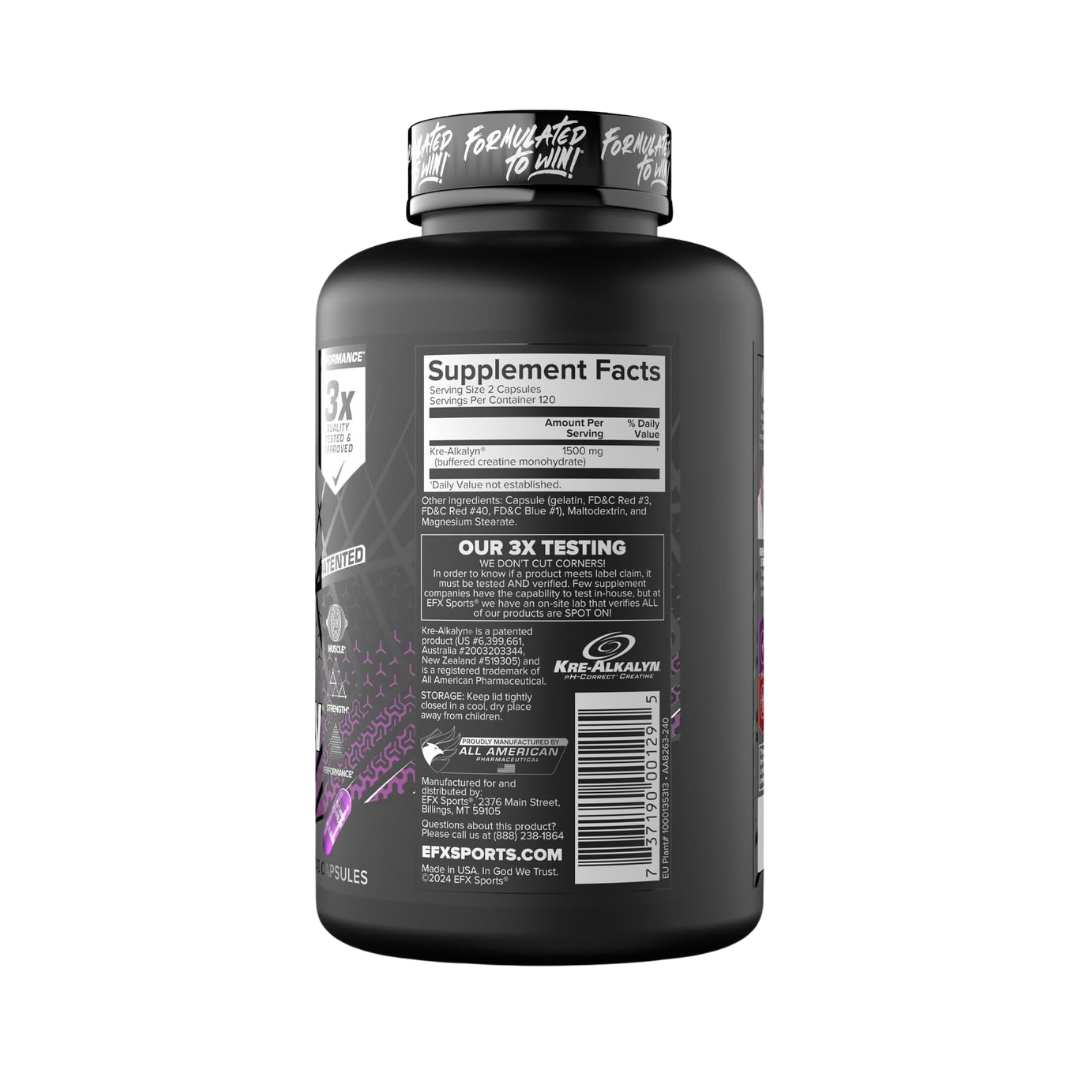 EFX Sports Kre-Alkalyn 240 Caps