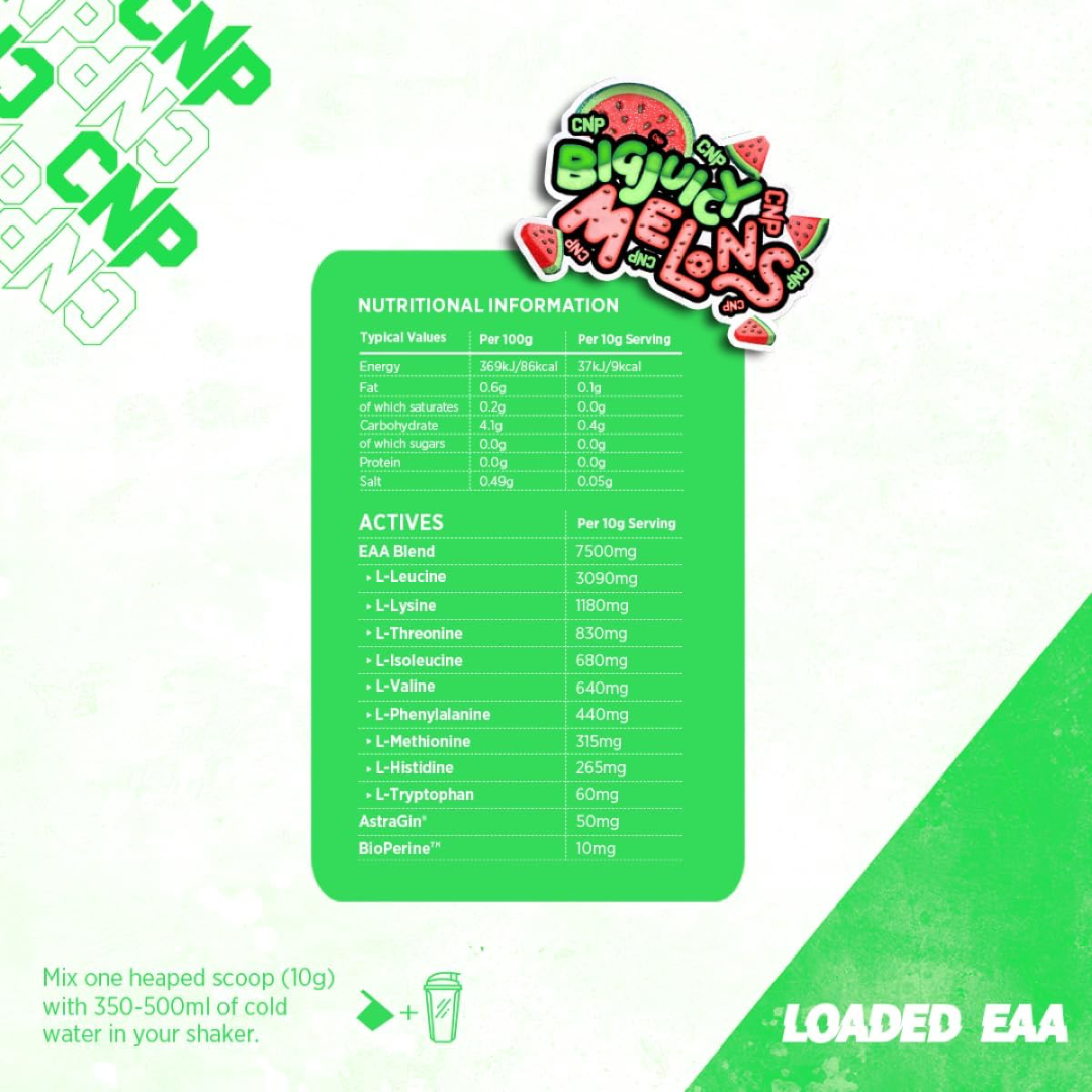 CNP Loaded EAA 300g Big Juicy Melons