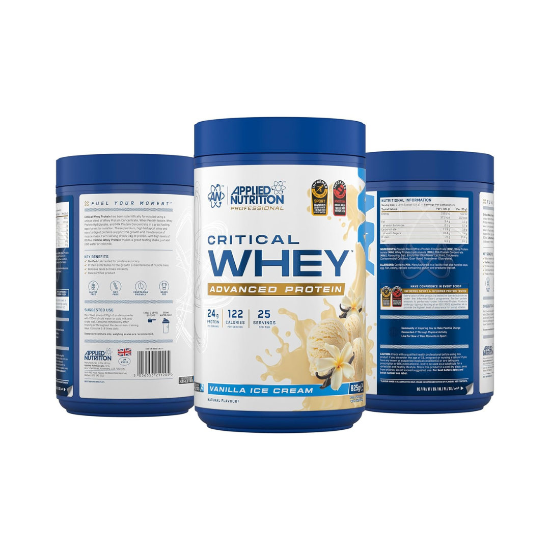 Applied Nutrition Critical Whey 825g Vanilla