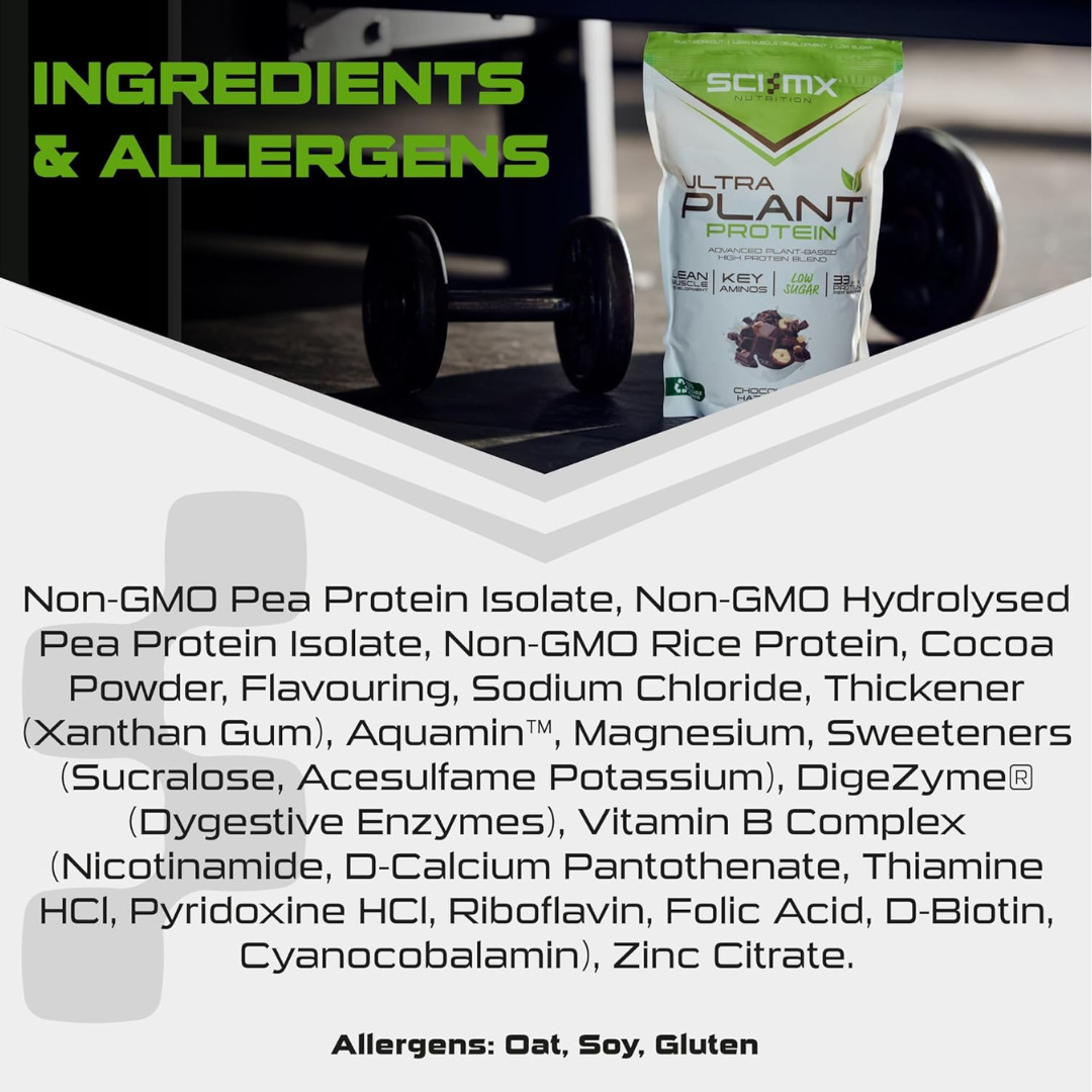 Sci-MX Ultra Plant 900g Chocolate Hazelnut