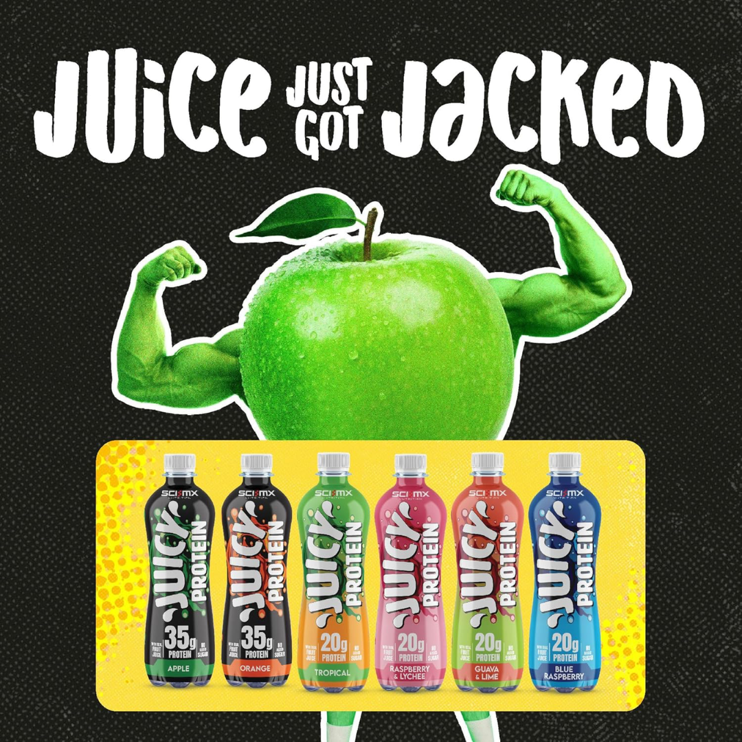 Sci-Mx Juicy Protein 12x500ml Tropical