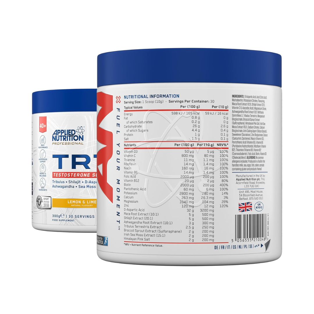 Applied Nutrition TRT (40+ RANGE) 300g Orange Burst