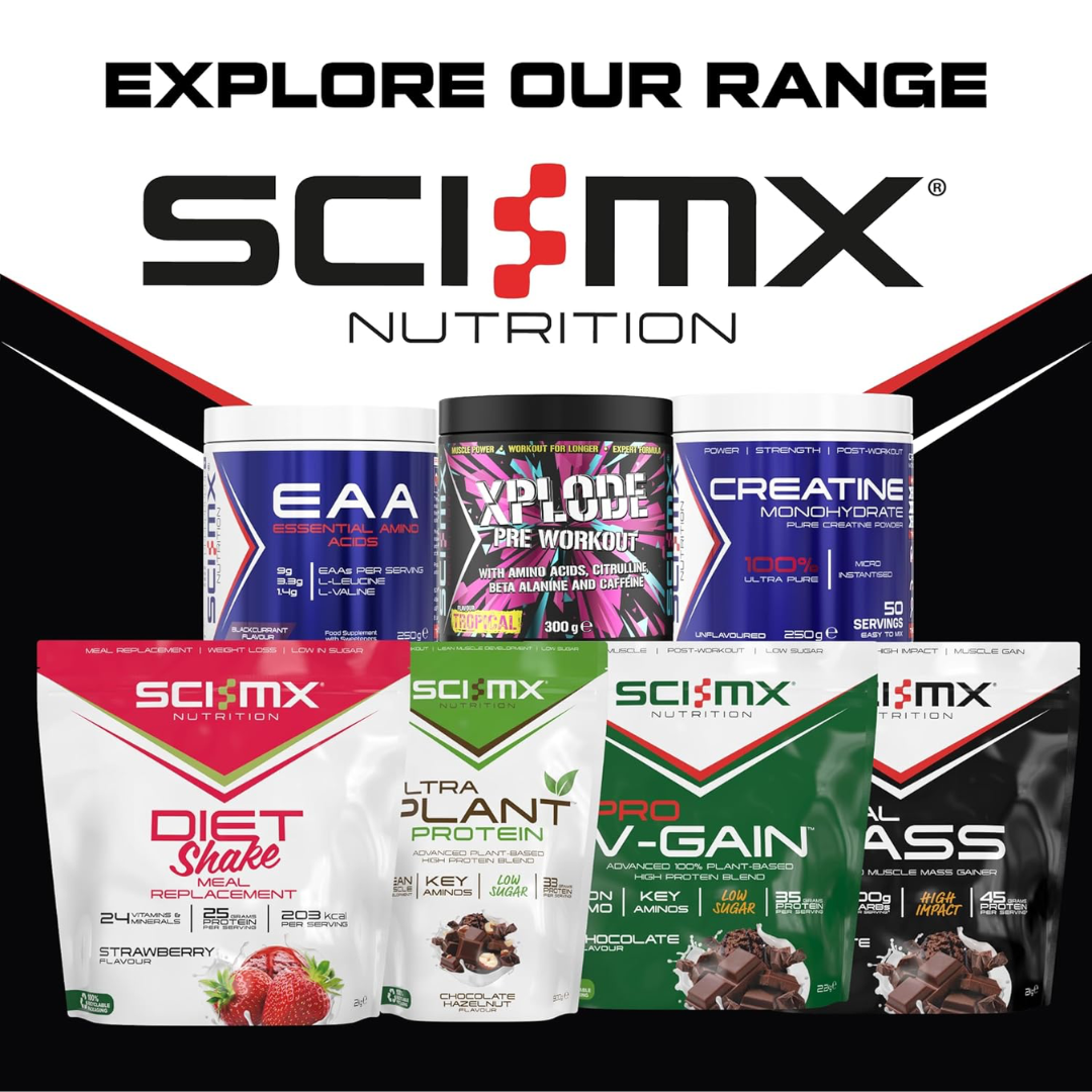 Sci-MX Total Pre-Workout 200g Blue Raspberry