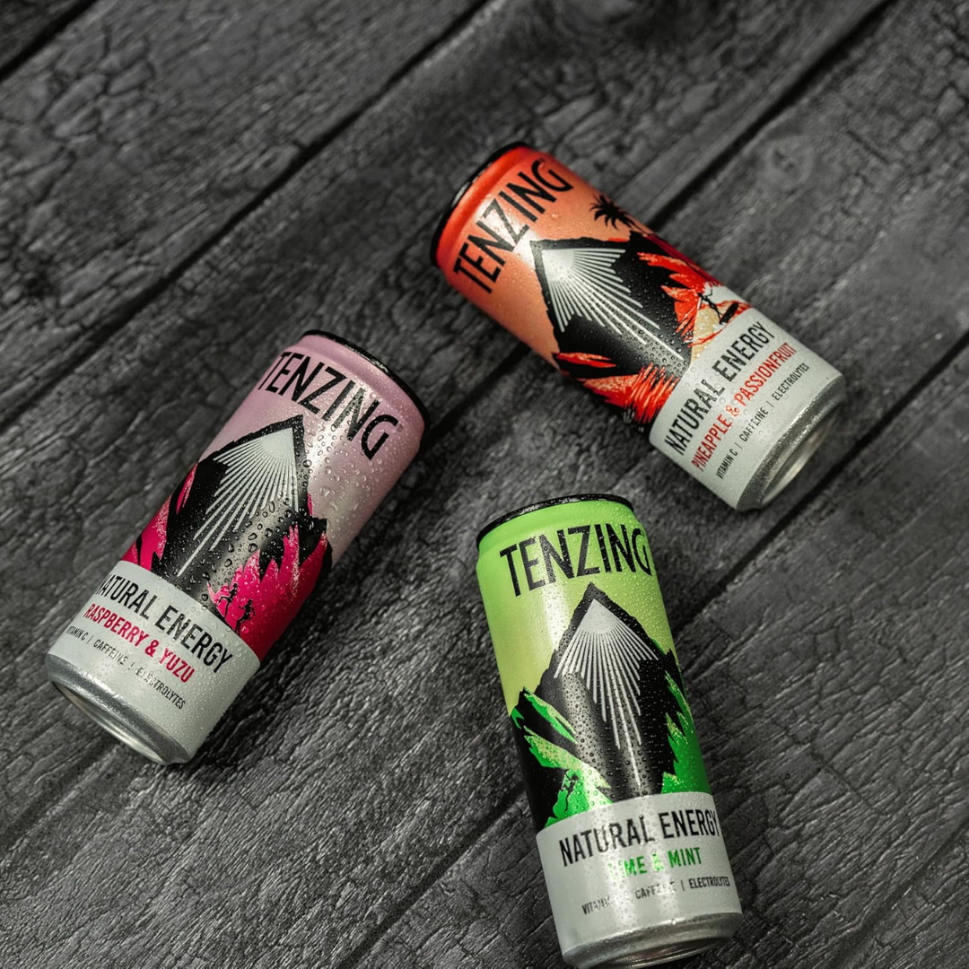 Tenzing Natural Energy 12x330ml Lime & Mint