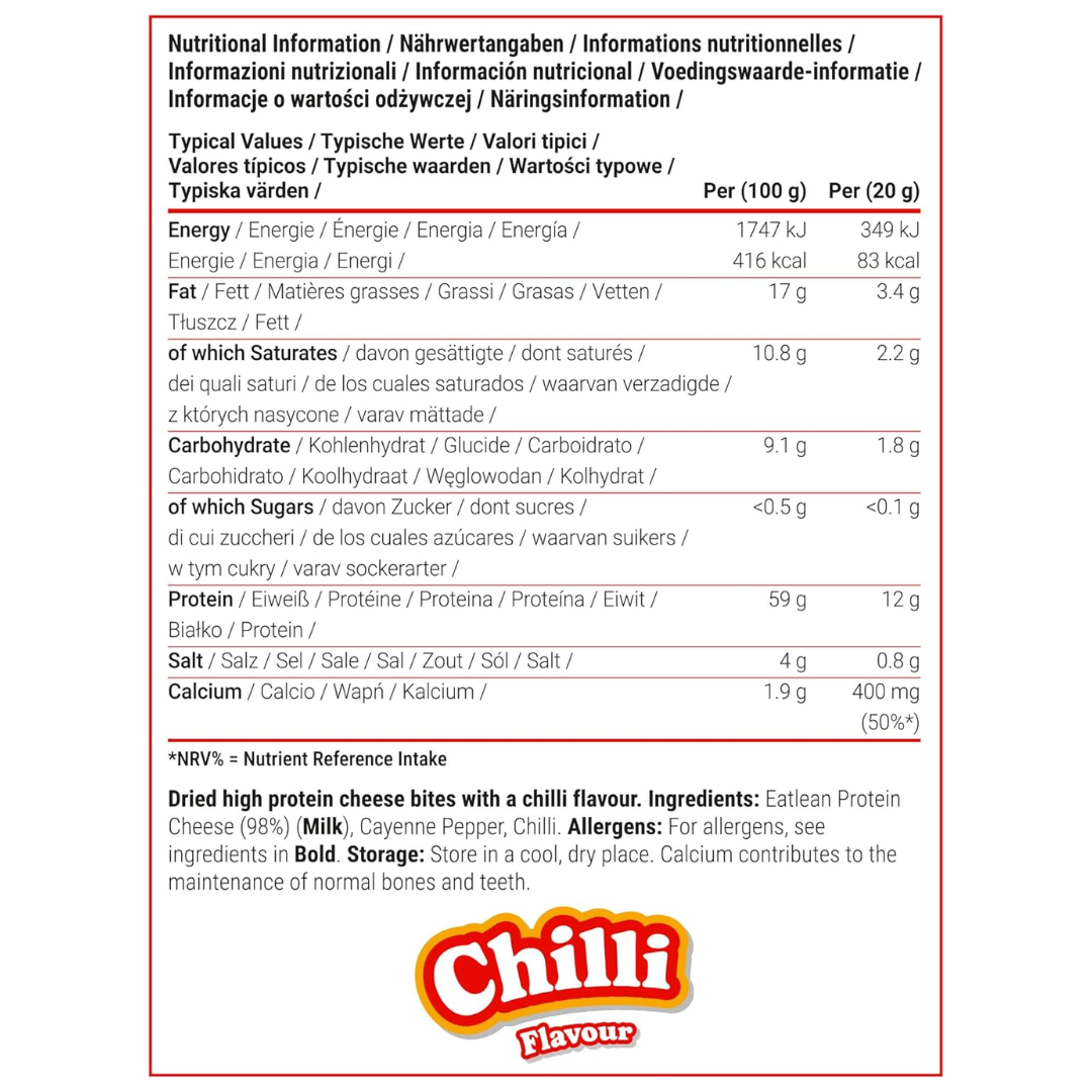 Applied Nutrition Protein Cheese Bites 10x20g Chilli