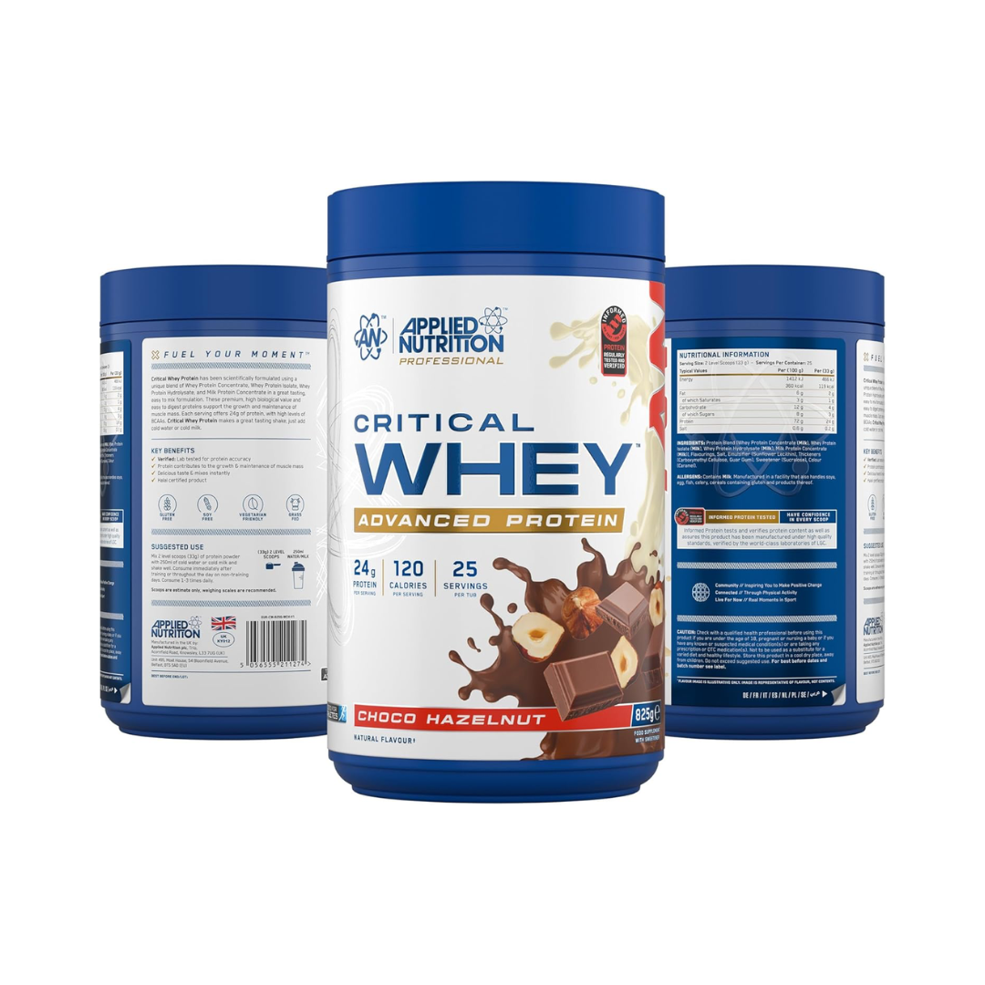 Applied Nutrition Critical Whey 825g Choc Hazelnut