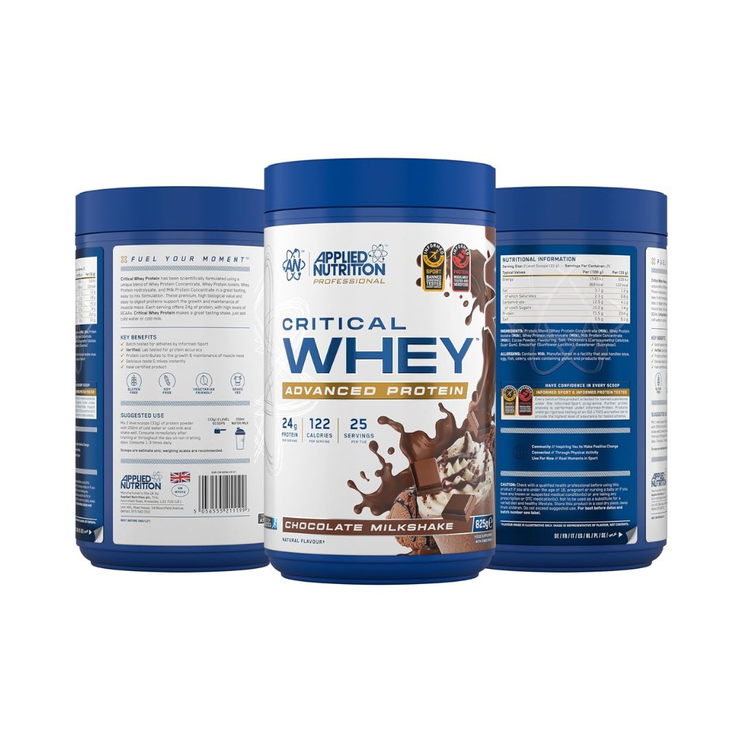 Applied Nutrition Critical Whey 825g Chocolate