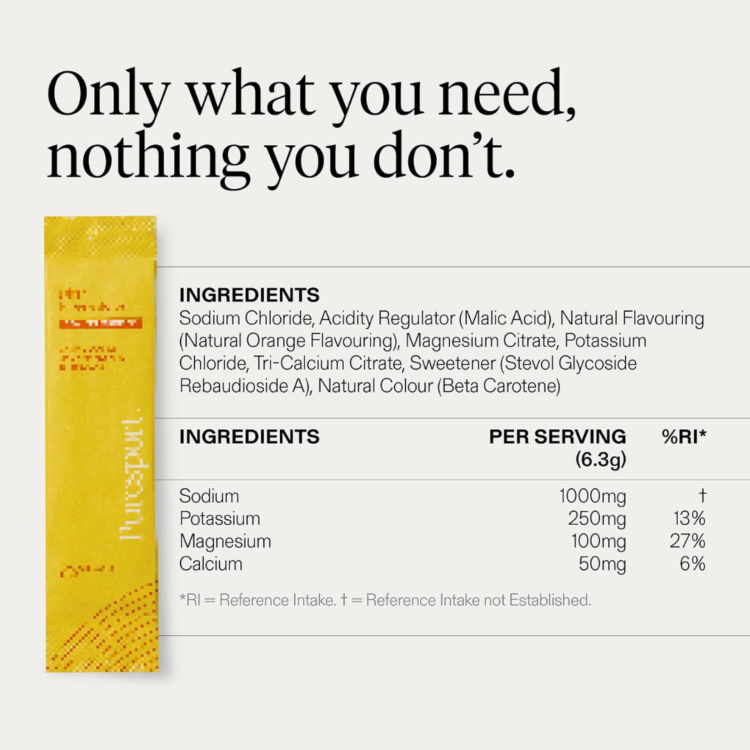 Puresport Electrolyte 15 Sachets Orange Lemonade