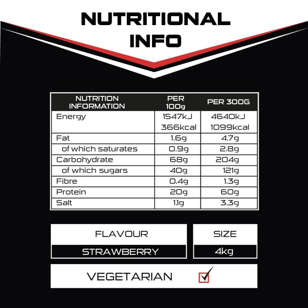 SCI-MX Ultra Mass XL 4kg Strawberry