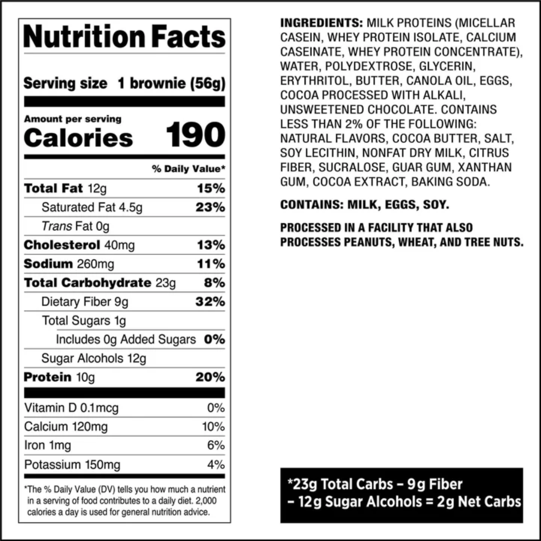Quest Nutrition Brownie 10x56g Chocolate