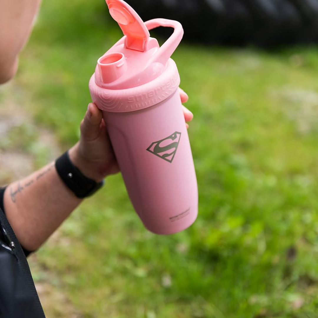 SmartShake Reforce Steel Shaker 900ml DC Supergirl