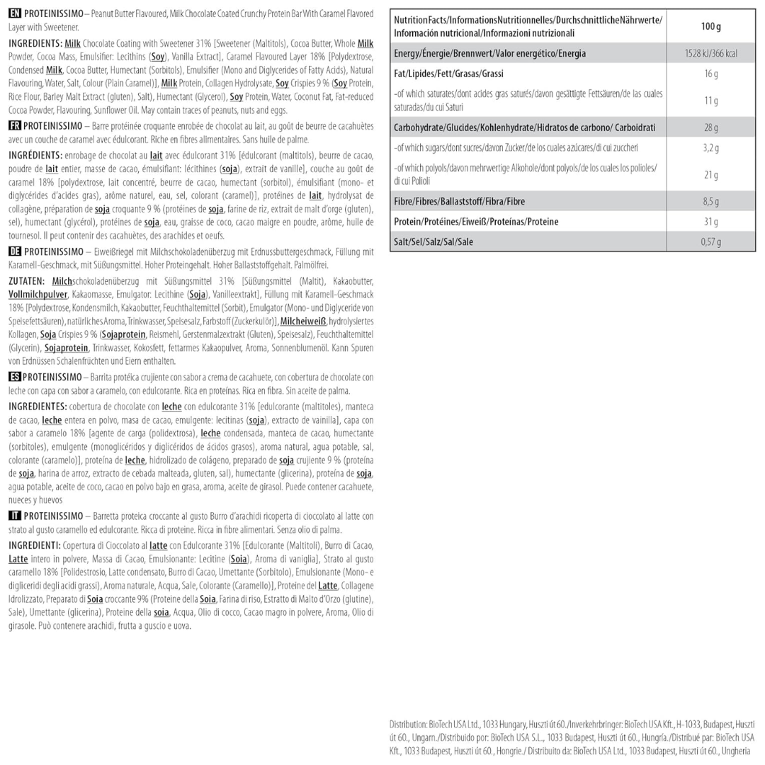 Scitec Nutrition Proteinissimo Prime 24x50g Peanut Butter