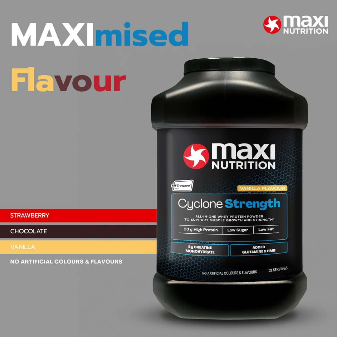 MaxiNutrition Cyclone Powder 1260g - Vanilla