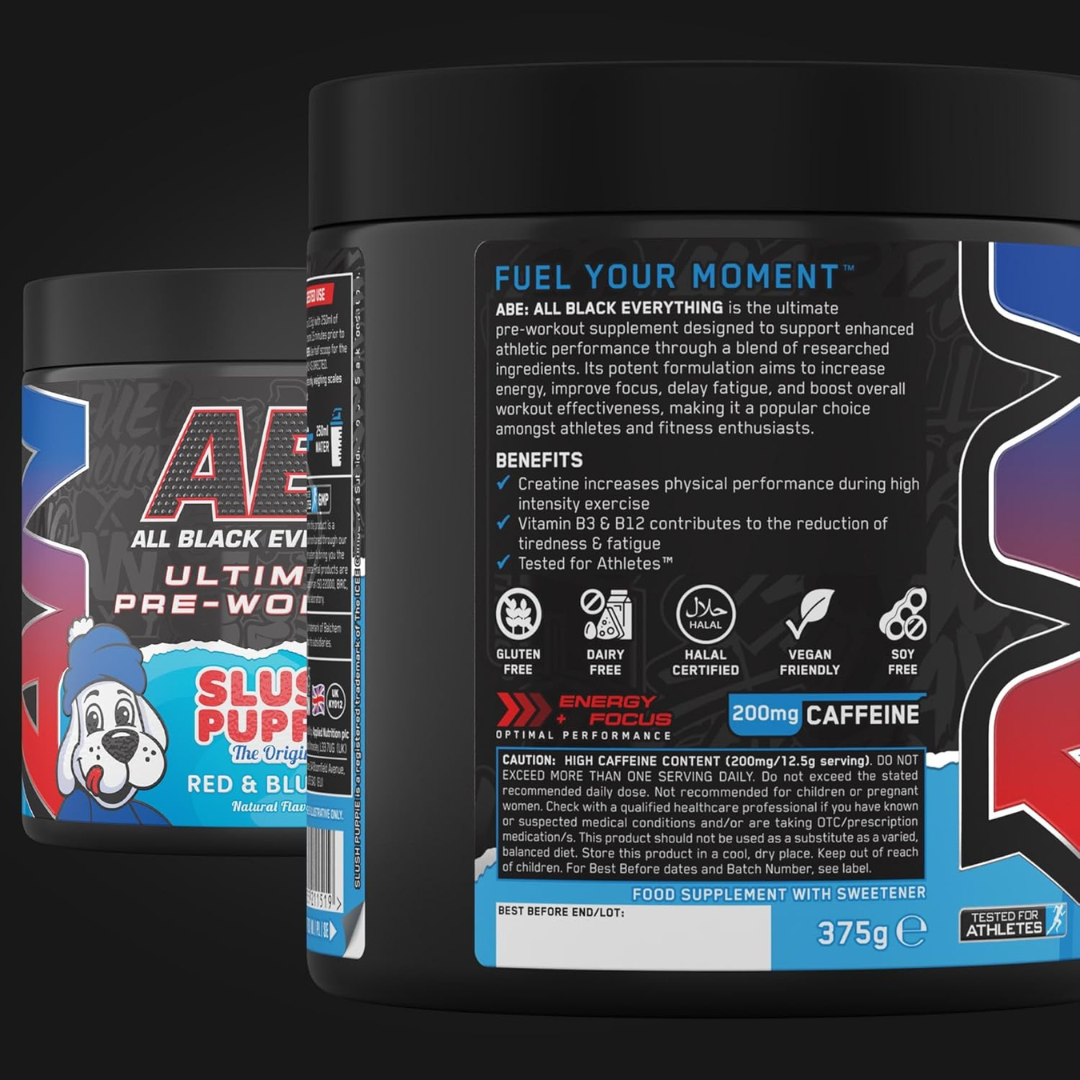 Applied Nutrition ABE (All Black Everything) 375g Slush Puppie