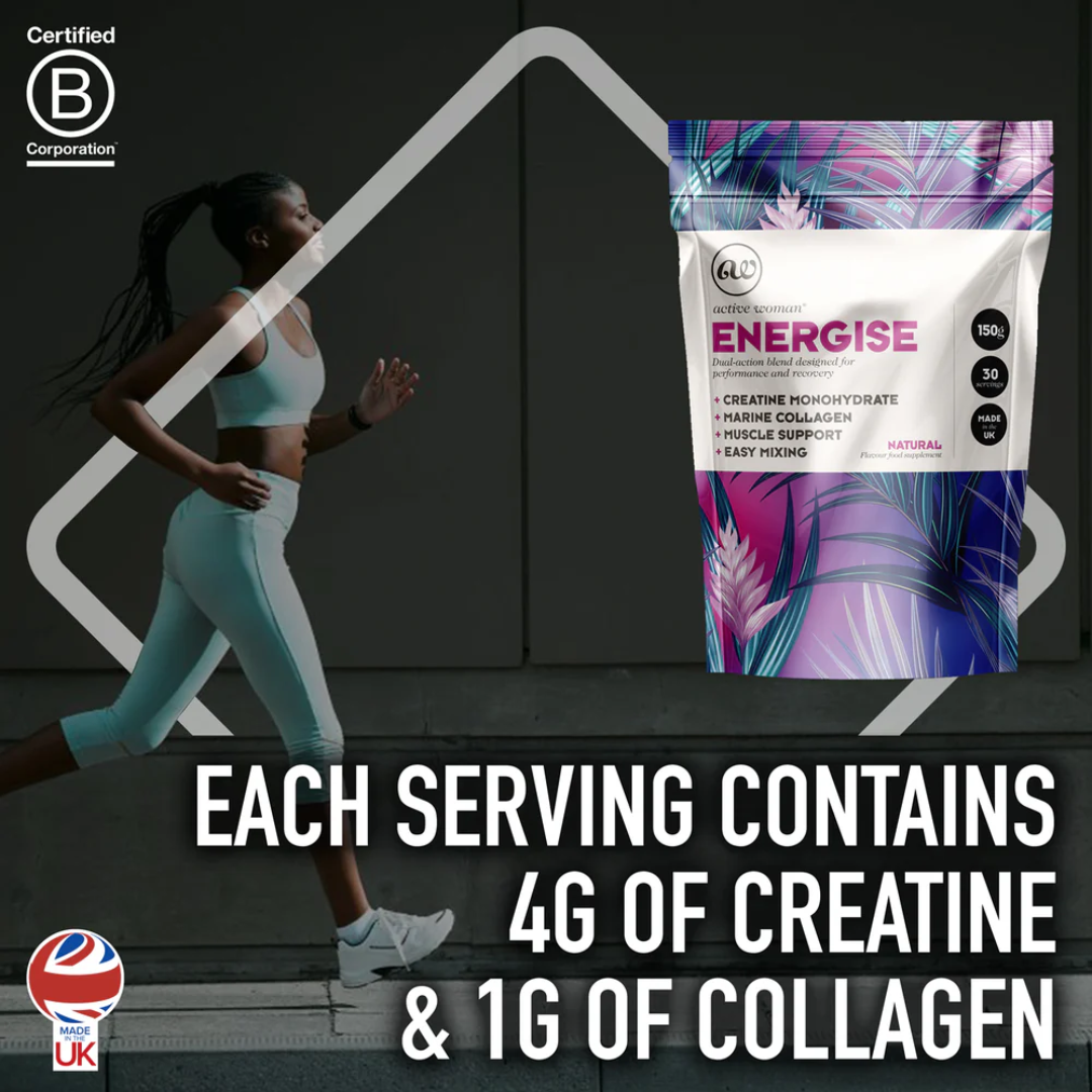 Bio-Synergy Active Woman Energise Creatine & Collagen 150g